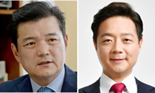 (왼쪽부터) 이정훈 교수, 김범수 대표