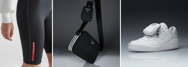 올해 1월 출시된 아디다스 프라다 리나일론 컬렉션. [프라다 홈페이지]