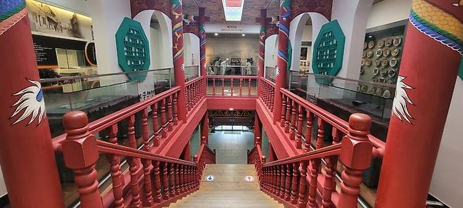 짜장면박물관 내부  [촬영 강종구 기자]