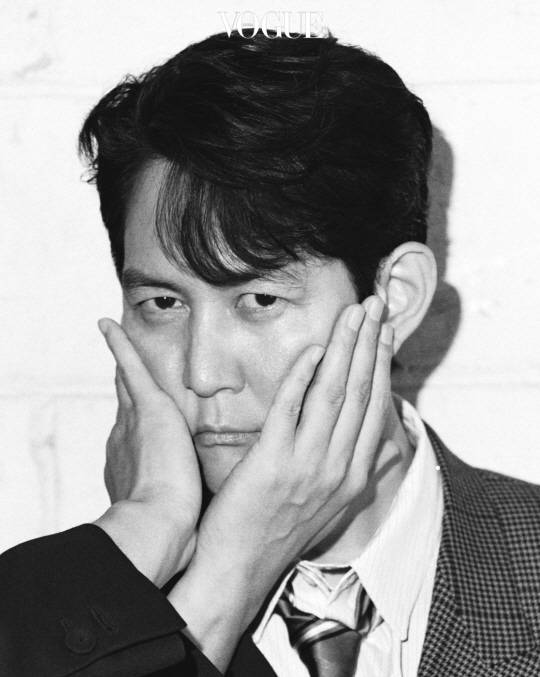 배우 이정재의 2022년 7월 보그코리아 화보. 보그코리아 제공
