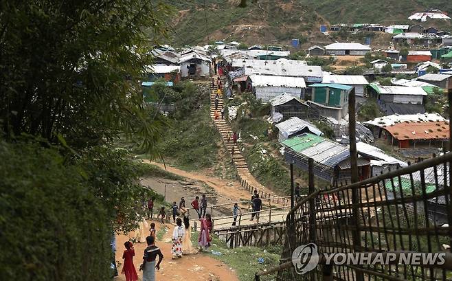 방글라데시의 로힝야족 난민촌 [EPA 연합뉴스 자료사진. 재판매 및 DB 금지]