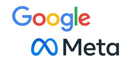 구글과 메타 CI [사진=각 사]