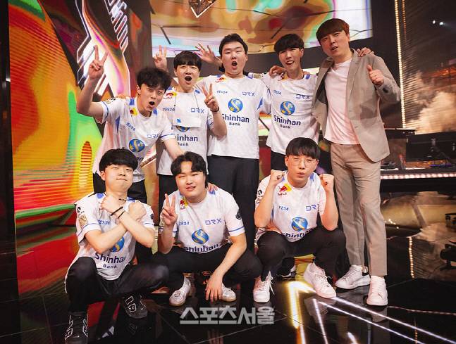 ‘2022 발로란트 챔피언스 이스탄불’ 그룹스테이지 D조 1위를 차지한 DRX. &nbsp;제공 | 라이엇 게임즈