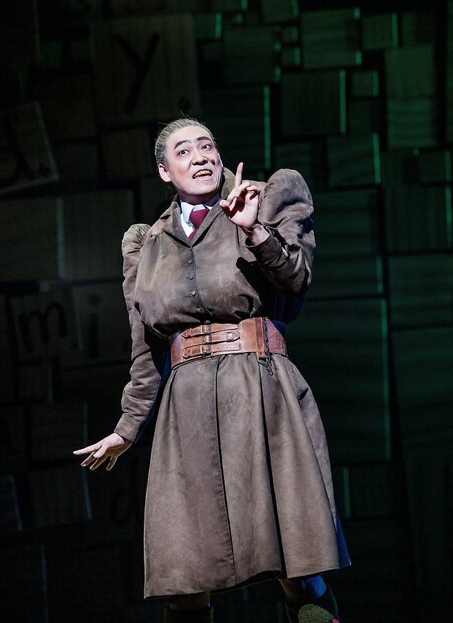 최재림 2018년 '마틸다' 공연 사진 [신시컴퍼니 제공. 재판매 및 DB 금지]