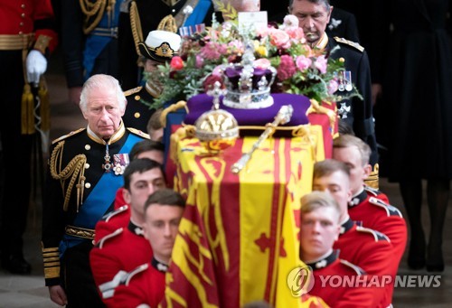 엘리자베스 2세 여왕의 장례식 [로이터 연합뉴스]