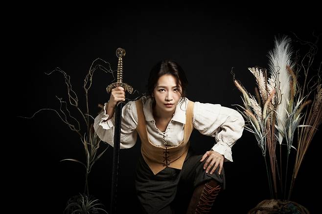 '세인트 조앤'서 조앤(잔 다르크) 역을 맡은 백은혜 [국립극단 제공. 재판매 및 DB 금지]