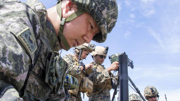 미군, 한국해병대연습프로그램 공개 [미 국방부]