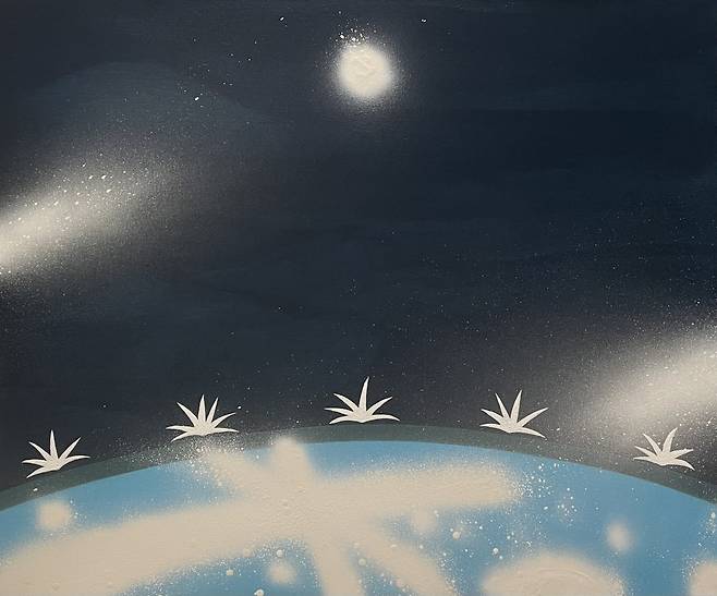 "Night Pool" by Jung Eun-bin (Gyeonggi Cultural Foundation)