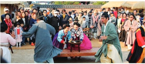 2018년 안산 '김홍도 축제' 모습 [안산시 제공. 재판매 및 DB 금지]