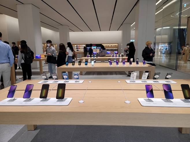 애플 잠실. /사진=김승한 기자