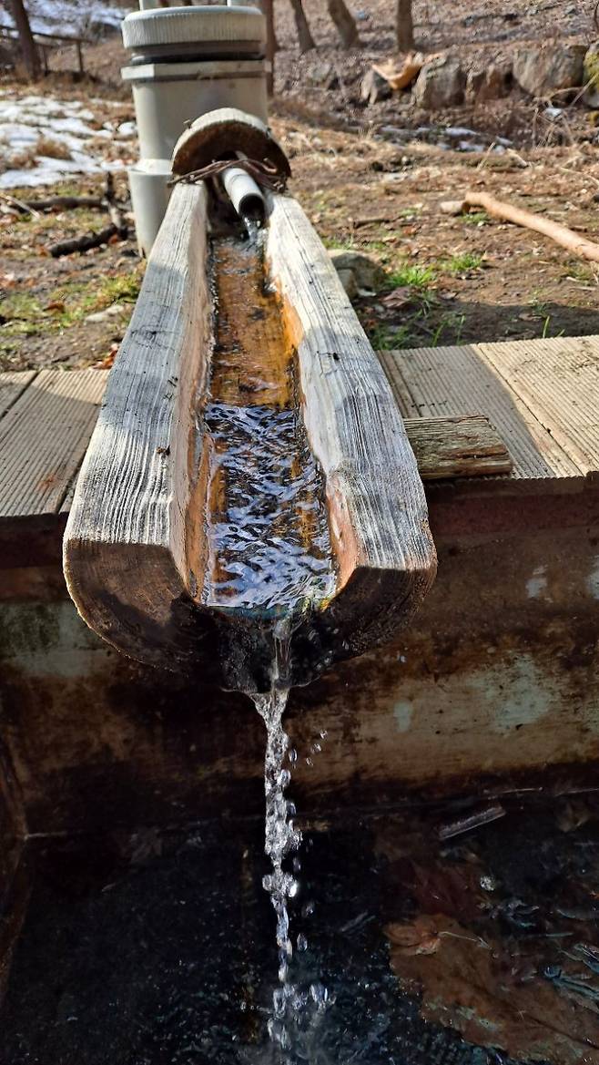 유황물. 강종임 해설사 제공