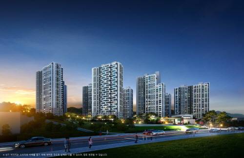 'e편한세상 헤이리' 투시도