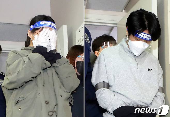 '계곡살인' 사건의 피의자 이은해(왼쪽)·조현수 /뉴스1 ⓒ News1 정진욱 기자