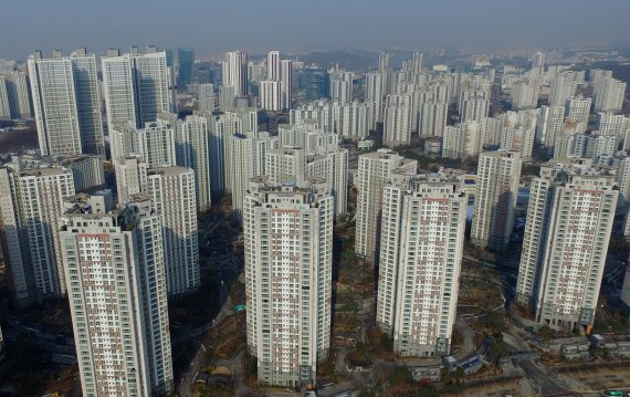 수도권서 유독 하락폭이 두드러지는 경기 화성 동탄신도시의 모습. /뉴스1