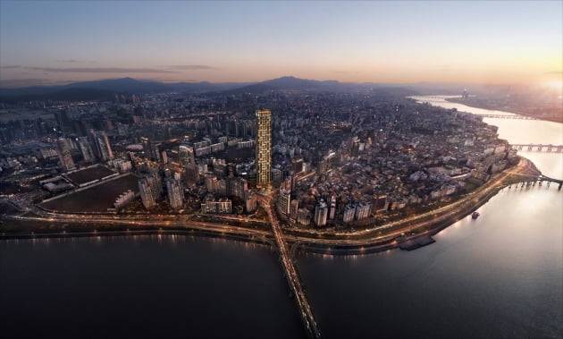 '루시아 청담 546 더리버' 조감도(루시아홀딩스 제공)