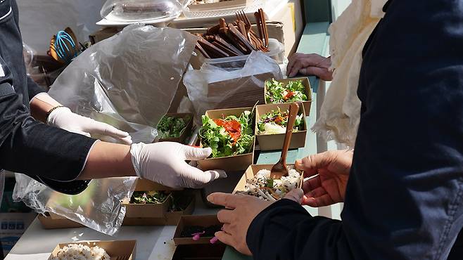 A scene from previous Namsan K-Food Festa (Namsan K-Food Festa)