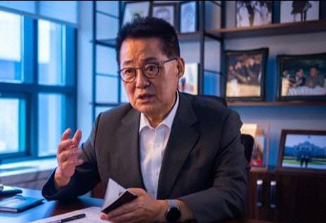 박지원 전 국가정보원장 페이스북 캡처.