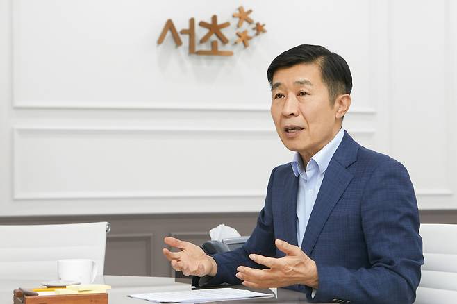 전성수 서울 서초구청장 [서울 서초구 제공. 재판매 및 DB 금지]