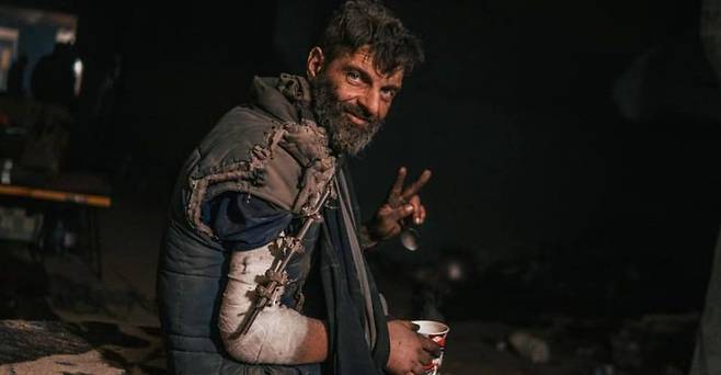 마리우폴 아조프스탈 제철소 항전에 참전한 디아노프. (바이올렛타 키르토카 페이스북)