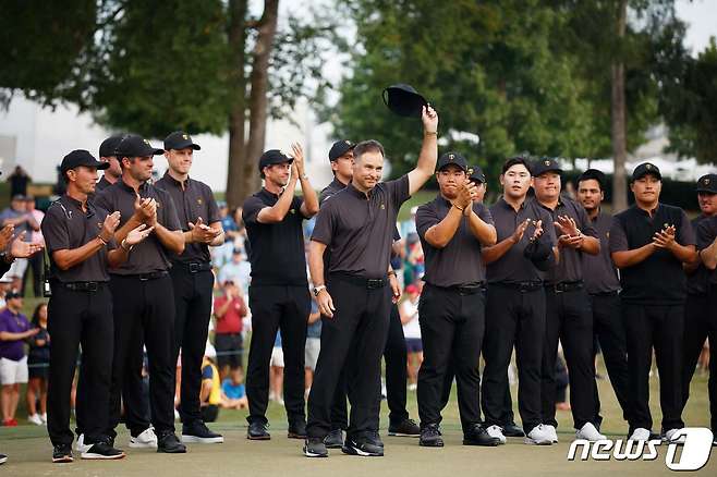 프레지던츠컵 인터내셔널팀 ⓒ AFP=뉴스1