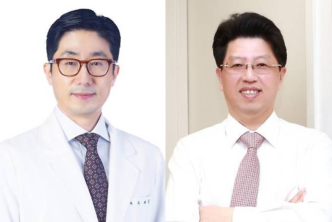 분당서울대병원 우세준, 김기웅 교수(왼쪽부터)