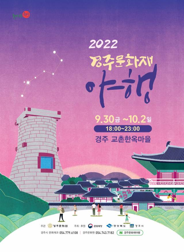 ▲이달 30일, 2022 경주문화제 야행 개막ⓒ경주시청 제공
