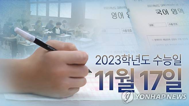 2023학년도 대학수학능력시험 (PG) [연합뉴스 자료사진]
