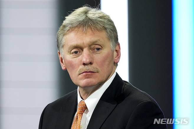 [모스크바=AP/뉴시스]드미트리 페스코프 러시아 크렘린궁 대변인.