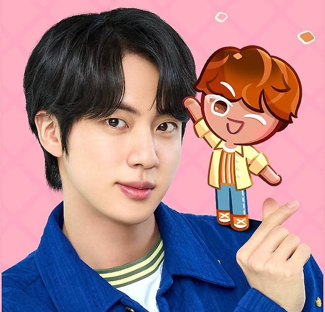 "저 보니 행복해졌죠?" 방탄소년단 진 '美의 남신' 쿠키 등장..'쿠키런: 킹덤' 캐릭터 공개