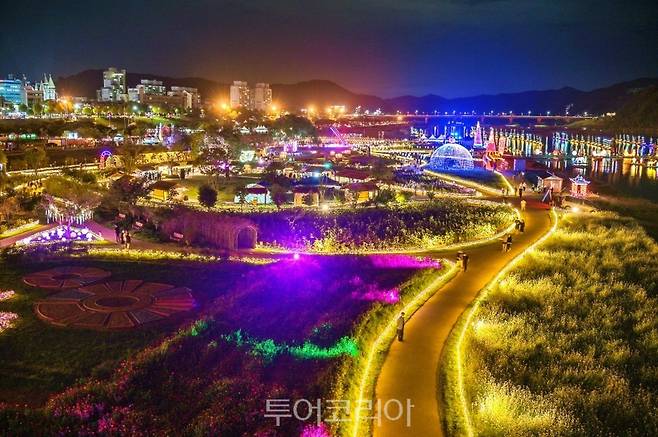 백제문화제 야경