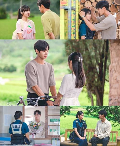 박수영과 추영우의 달달한 스틸컷이 공개됐다. 사진=카카오엔터테인먼트