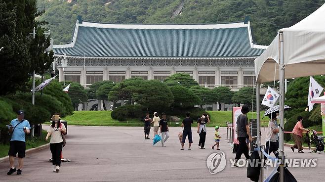 청와대 개방 [연합뉴스 자료사진]