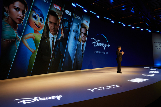 Disney+ holds a media day ahead of its introduction to Korea in October 2021. [DISNEY+]