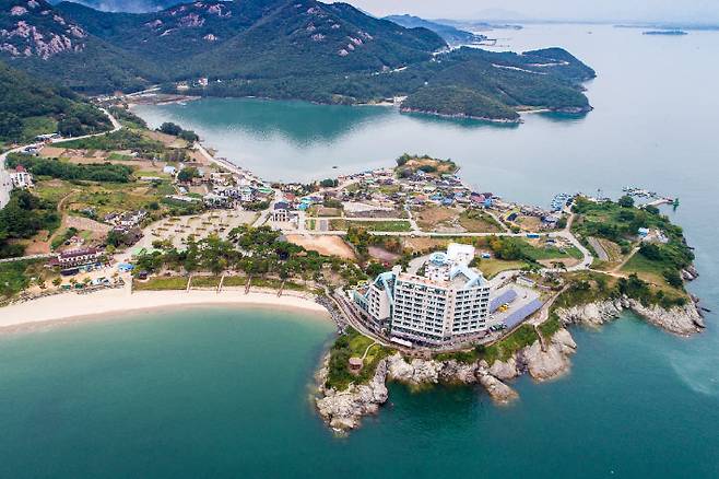 모항 전경. 부안군 제공