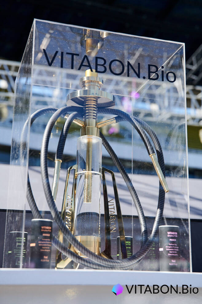 바이오벤처기업 비타본바이오가 '울트라코리아 2022'에 스폰서로 참가해 신제품을 선보였다. 비타본바이오 제공.