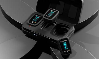 사라모닉 Blink500 ProX: 초소형 2.4GHz 듀얼 채널 무선 마이크 시스템