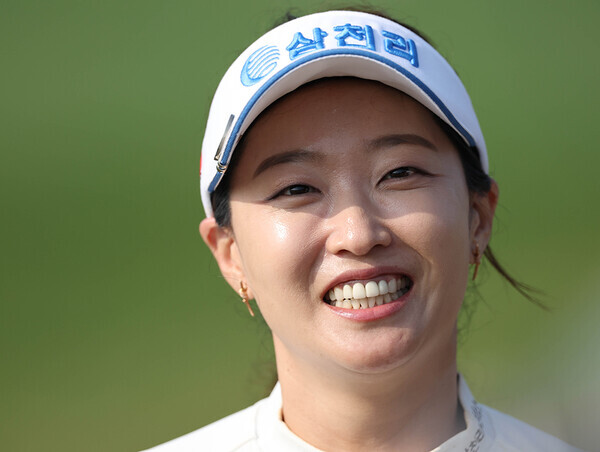 2022년 한국여자프로골프(KLPGA) 투어 하나금융그룹 챔피언십에 출전한 홍란 프로. 사진제공=KLPGA