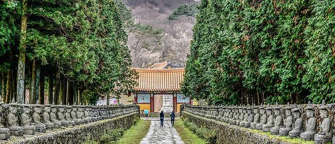 드라마 이상한 변호사 우영우 촬영지였던 관음사. 사진 출처 비짓제주.
