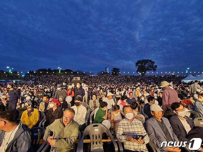 제68회 백제문화제 개막식.