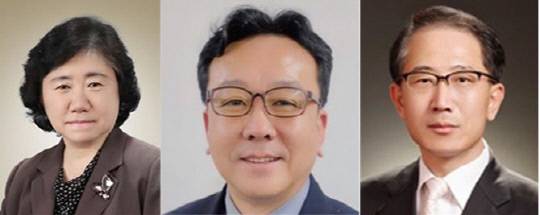 (왼쪽부터) 한국기초과학지원연구원 윤혜온 전문연구위원, 최종순 책임연구원, 박구선 한국과학기술기획평가원(KISTEP) 명예연구위원.
