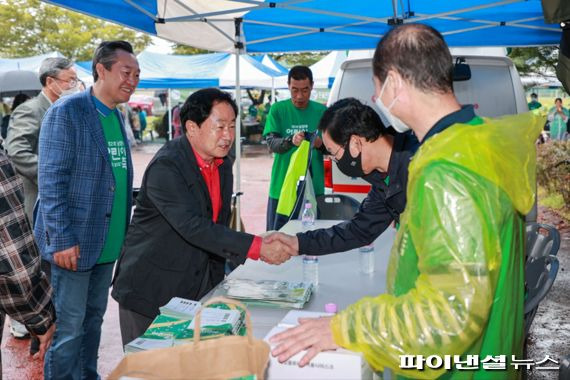 주광덕 남양주시장 3일 제2회 남양주어린이 축제 참석. 사진제공=남양주시