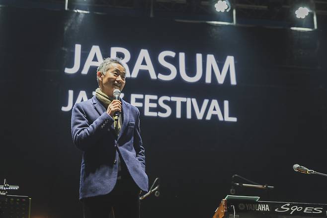 인재진 자라섬재즈페스티벌 총감독 [자라섬재즈페스티벌 제공]