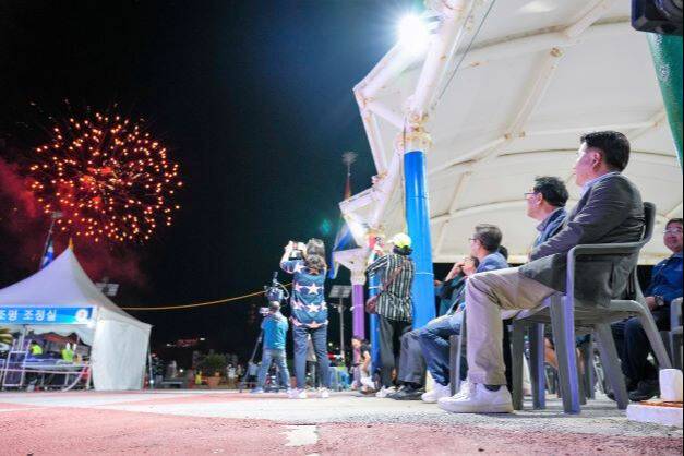 1일 제주시&nbsp;추자항 일원에서&nbsp;제14회 추자도 참굴비 대축제 개막식이 열리고 있다. 제주도 제공