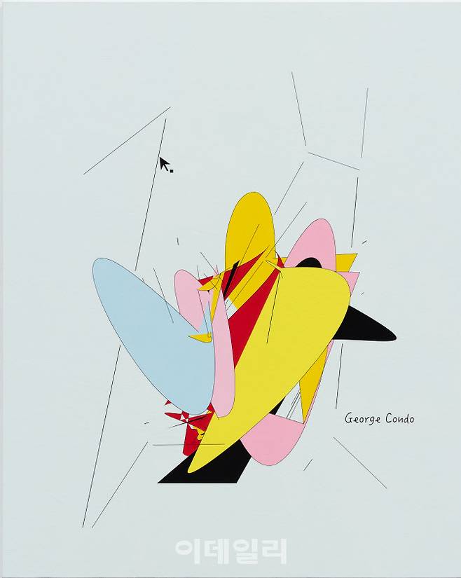 경현수 ‘조지 콘도’(Goerge Condo·2022), 캔버스에 아크릴, 130.3×162.2㎝(사진=이유진갤러리)