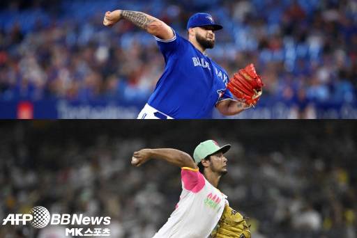 매노아와 다르빗슈가 이달의 투수에 선정됐다. 사진=ⓒAFPBBNews = News1