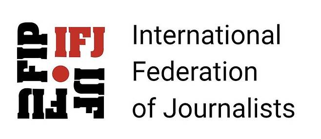 [서울=뉴시스] 국제기자연맹 (IFJ) 로고 (사진 출처=국제기자연맹 웹사이트)  2022.10.04. photo@newsis.com *재판매 및 DB 금지