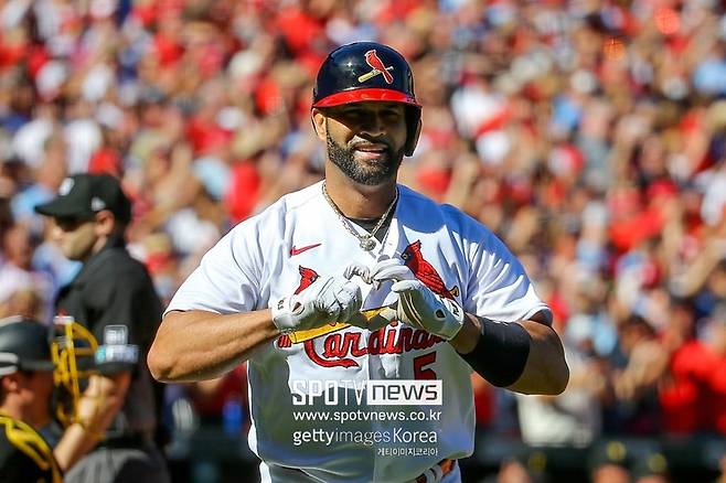 ▲ 전설 알버트 푸홀스가 703호 홈런을 터트리며 메이저리그 타점 단독 2위(2216타점)로 올라섰다.