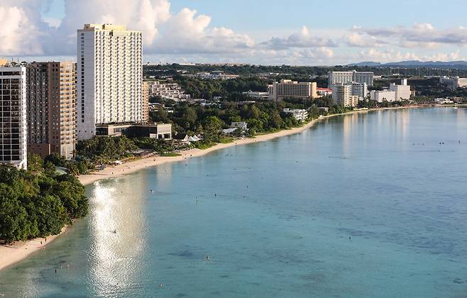 투몬만의 아침 [사진/진성철 기자]
