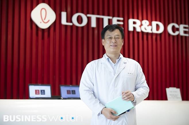 정원석 롯데중앙연구소 아이스연구팀장 / 사진=이명근 기자 qwe123@