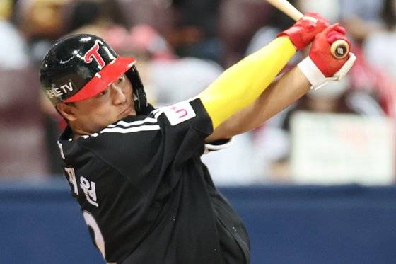 LG 트윈스 이재원. 연합뉴스